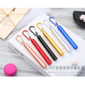 Retractable Stainless Steel Straw Set Reusable 304 Stainless Steel Straw Drinking Straw